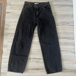 Levi’s Baggy Dad Jeans - Faded Black